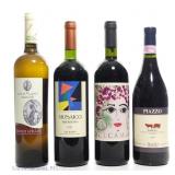 Italian Red Wine Variety Lot (4)