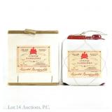 Vintage Leopold Brugerolle Cognac Ceramic Decanter