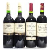 Bordeaux Wine Variety Lot (4)