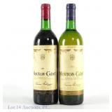 1983 Mouton Cadet Bordeaux & 1984 Bordeaux Blanc