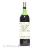 1976 Ridge Monte Bello Cabernet / Merlot