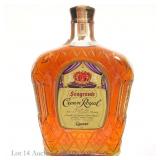 1965 Crown Royal Canadian Whisky Quart