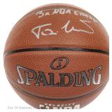 Toni Kukoc Signed Basketball TriStar COA