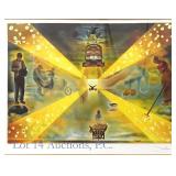 Salvador Dali Lithograph "La Gare de Perpignon"