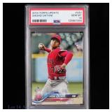 PSA 10 2018 Topps Update Ohtani Rookie #US1