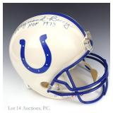 Raymond Berry Signed Colts FS Helmet