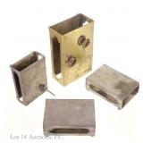 Antique Silver Chinese Matchboxes