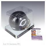 Doug Atkins Autographed Mini Helmet (JSA)