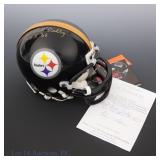 Bullet Bill Dudley Signed Steelers Mini Helmet