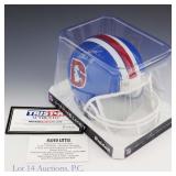 Floyd Little Signed Broncos Mini Helmet TriStar