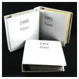 1990 To 1992 Fleer Baseball Card Sets