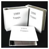 1989 To 1990 Topps Baseball Sets