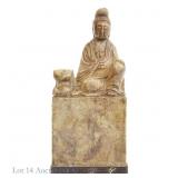 Small Chinese Soapstone Statue