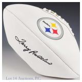 Terry Bradshaw Signed Steelers Football TSE COA