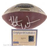 Kurt Warner Signed Rams Football Steiner COA