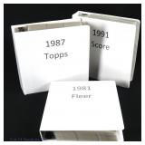 1981, 1987, 1991 Baseball Card Sets