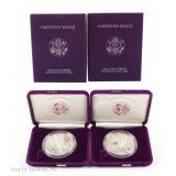 Proof American Silver Eagle $1 Bullion in OGP, 2