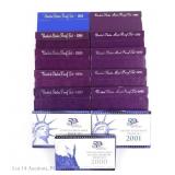 1983 - 2001 U.S. Mint Proof Coin Sets in OGP (13)