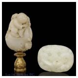 Chinese White Hardstone Carvings (2)