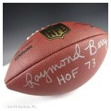 Raymond Berry Signed Wilson NFL Football COA