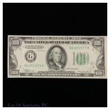 1934-A USA $100 Federal Reserve Note (F-2153G)