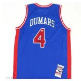 Joe Dumars Signed Detroit Jersey JSA COA