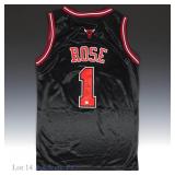 Derrick Rose Signed Chicago Bulls Adidas Jersey