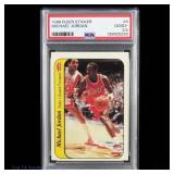 1986 Fleer Sticker Michael Jordan Rookie (PSA 2.5)