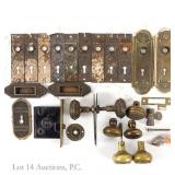 Door Hardware, Knobs, Pocket Door Plates