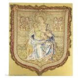 16-17th c. Renaissance Liturgical Embroidery Panel