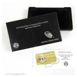 2018-P USA WW1 Comm Silver Proof $1 2-Coin Set