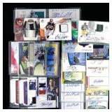 24 Assorted Sports Cards With Relics Or Autos