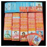 1971 Topps Football Cards (~200)