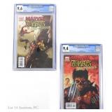 Marvel Zombies vs. AOD #3 & 5, CGC Graded, Key (2)