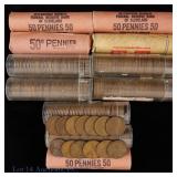 USA Copper Lincoln Cent Rolls (11)