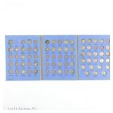 1916 - 1945 USA 90%-Silver Mercury Dimes (48)