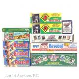 Sealed Baseball Card Sets & Wax Boxes