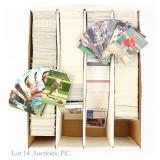 Box Of Baseball Cards From 1990