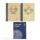 USA Lincoln Cent Albums (3)