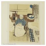 La Cuisinere Edouard Vuillard Lithograph