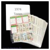 1974 Topps Baseball Card Complete Set