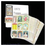 1972 Topps Baseball Card Complete Set