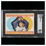 1960 Topps #570 Don Drysdale AS SGC 5