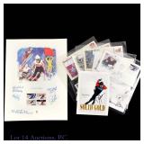 Olympic Autographs & Stamps