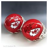 Sgd Chiefs HOF Mini Helmets, Culp, Thomas No COA