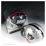 Sgd HOF Mini Helmets, Hendricks COA, Carson No COA