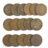 1880 - 1908 USA Indian Head Cents (16)