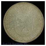 1973 Netherlands Silver 10 Gulden