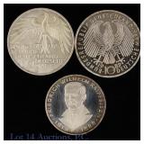 German 62.5% Silver Coins (ASW 0.8 Ozt.)