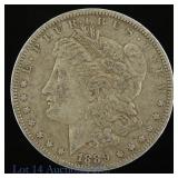 1889-O USA 90% Silver Morgan Dollar